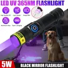 365 NM UV Ultra Violet LED Flashlight Blacklight Light Inspection Lamp Torch