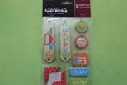 Creative Imaginations "Chipboard Narratives By Karen Russell" 9 PCS.