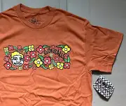 Krooked Skateboards Mark Gonzales Sweatpants T-Shirt Burnt Orange
