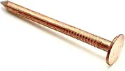 Jones DIY 10 PCS Copper Clout Nails, Tree Stump Killers, Varying lengths (30mm, 38mm, 50mm), Bronze, Heavy Duty, Portable, Nails