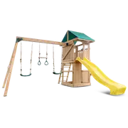 Lifespan Kids Montrose Play Centre Set with 2.2m Yellow Slide
