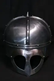 Medieval Norman Viking Helmet Spectacle Armor Knight Warrior Costum For Roleplay