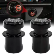 2x Car Cigarette Lighter Plug Outlet Cover Cap Socket 21MM Universal Power US
