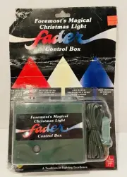 Foremost Industries Magical Christmas Light Fader Control Box, New in Package