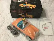 Vtg 1996 Barbie AM FM Clock Radio Alarm 1962 Austin Healey Convertible Car RARE