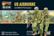 Bolt Action US Airborne Paratroopers 1:56 WWII Military Wargaming Figures Plastic Model Kit