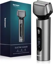kensen Electric Razor for Men, IPX7 Waterproof Foil Electric Shavers, Wet & Dry Shave, Cordless Rechargeable Men Face Beard Shavers, Portable Travel Men's Electric Razors