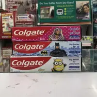 在飛比找蝦皮購物優惠-Colgate 牙膏芭比蝙蝠門小黃人兒童腔保護 40G