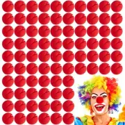Red Clown Noses Circus Clown Nose Cosplay Noses Foam Circus Noses Bulk for Ha...