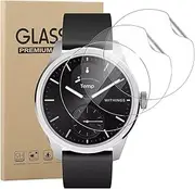 [carinacoco] 3 Pack Screen Protector for Withings Scanwatch 2 42mm, HD Clear Flexible Soft TPU Screen Protector, Anti-Scratch, Bubble Free, Anti-Fingerprint Self-Healing Elastic Skin Protective Film