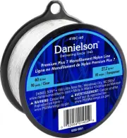 Danielson 418C-60 Plus 7 Mono Nylon Line Clear 60 Lb