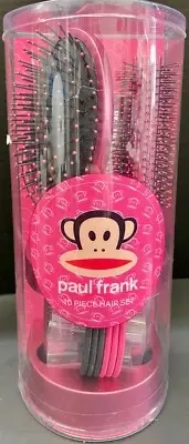 Paul Frank 10 PCS Hair Brush Set. Pink Edition. ￼Rare⭐️⭐️⭐️⭐️⭐️