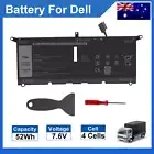 DXGH8 Battery For Dell XPS 13 9370 9380 Inspiron 7390 7391 2-in-1 Series H754V