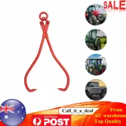 36" 2-Claw Log Lifting Tongs Timber Lifting Tongs for Truck ATV Tractor &Skidder