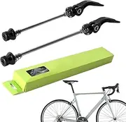 MTTB Axle Skewers – Rear Front Release, Quick Lock Shaft | Durrable Stainless Steel Build, Tool Fre Wheel Change Feature for Road Conversion Setup Bike Frame Adjustment Racing Fit Use