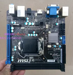 【廠家現貨直發】MSI&#92;/微星H81ITX 秒華擎B85I H87華碩Z87 H97映泰Z97 1150針小主板