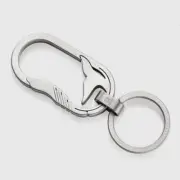 1PC Titanium Alloy Keychain Key Pendant Backpack Pendant Car Keyring EDC Tools