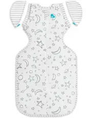 [Love To Dream] Viscose From Bamboo Stars and Moon Transition Bag in Cream