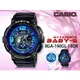 CASIO 時計屋 卡西歐手錶 BABY-G BGA-190GL-1B 女錶 樹脂錶帶 防震 世界時間 倒數計時器
