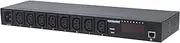 Intellinet 163682 19" Intelligent 8-Port PDU, 19" Rackmountable Intelligent Power Distribution Unit; Monitors Power, Temperature and Humidity