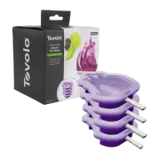 NEW TOVOLO STACKABLE ICE POP MOULDS SET 4 Block Iceblock Popsicle UNICORN