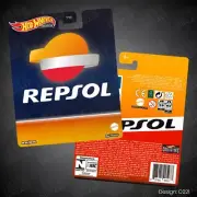 Repsol MOTOGP WRC Custom Hot Wheels Premium Card 1:64 DIECAST RACING DECOR DECAL