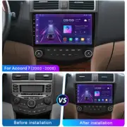 APPLE CARPLAY FOR HONDA ACCORD 2003-2007 ANDROID 13 CAR RADIO GPS NAVI HEAD UNIT (for: Honda)