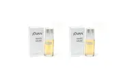 2PK Jovan White Musk EDC Eau de Cologne Fragrance Perfume Spray For Men 88ml