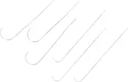 jojofuny 6Pcs DIY Bead Threading Tools Stainless Steel Manual Beading Needles for Jewelry Making Quick Bead Stringing Device for Crafting Projects