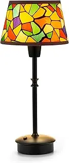 UMEXUS Rechargeable Cordless Table Lamp, 5200mAh Small Battery Operated Lamp, Dimmable Touch Bedside Light, Warm Accent Ambient Lighting for Restaurant Bar Dining Patio Side End Table Kitchen