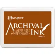 Ranger Archival Ink Jumbo Ink Pad #3-Sepia A3P-6725