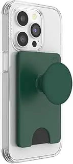 PopSockets Phone Wallet with Expanding Phone Grip, Phone Card Holder, Into The Woods - Fresh Pine
