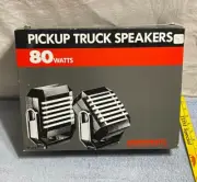 Vtg 1980s OLD SCHOOL NOS SPARKOMATIC TRUCK RV VAN Speaker set 80w OCTAGON SK415