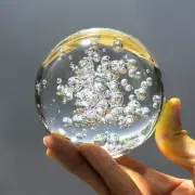 70mm Clear BUBBLE Glass Crystal Ball Photography Lens Sphere Home Meditation