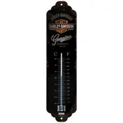 Nostalgic Art 28x6.5cm Wall Thermometer Room Temperature Metal Harley Davidson