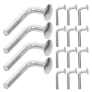 100 Pcs Pallet Rack Drop Galvanized Buckle Safety Clip Round Head Clips on