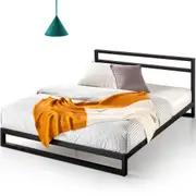 Zinus Queen Trisha Metal Bed Frame Heavy Duty Base