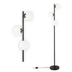 Floor Lamp Modern 3 Globe for Living Room Bright Lighting LED Standing Light ...