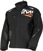 [Moose Offroad] Moose Racing XCR, rain jacket , color: Black/Orange , size: 3XL