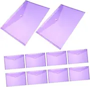 WEKADRIN 1Pc Transparent Document Bags Lightweight and Portable File Organizers for School Office and Home Use and Wear Resistant Design for Safe Document