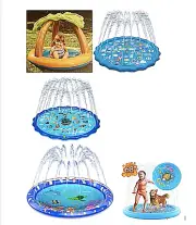 Splash Pad Sprinklers & Shade Pools For Toddlers & Kids Pick From Items Listed