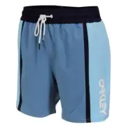 Oakley B1B Color Block Beachshort 16 Mens Size S Small Interstellar Blue Shorts