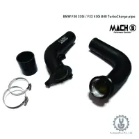 在飛比找蝦皮商城優惠-MACH5 高流量帶三元催化頭段 當派 排氣管 BMW F3