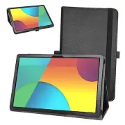 for Digiland 1050 10.1 Tablet Case,PU Leather Folio 2-Folding Stand Black
