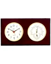 Bey-Berk Quartz Clock and Thermometer