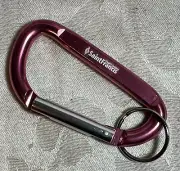 St. Francis Hospital Pink Carbiner Keychain Hospital Tulsa