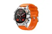 Smart Watch Bluetooth Call Sports Fitness Gps Tracker Watches IP67 Waterproof Heart rate, Blood Oxygen Pressure Smartwatch for Android IOS - Orange
