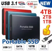 Portable USB Hard Drive SSD 1TB Original Hard Disk USB3.1 High Speed Hard Drive