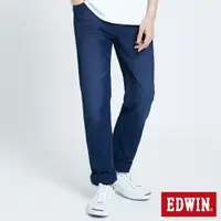 在飛比找樂天市場購物網優惠-EDWIN 迦績 EJ3 透氣伸縮 中直筒牛仔褲-男款 酵洗
