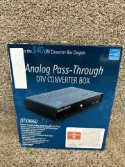 Digital Stream DTX9950 Analog Pass Through DTV Converter Box - NEW Sealed